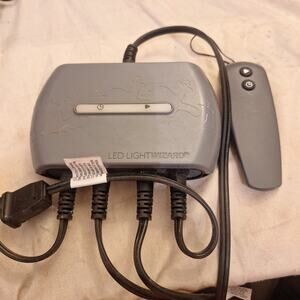 Lumations LED LIGHT WIZARD And Remote. Used No Box. Tested